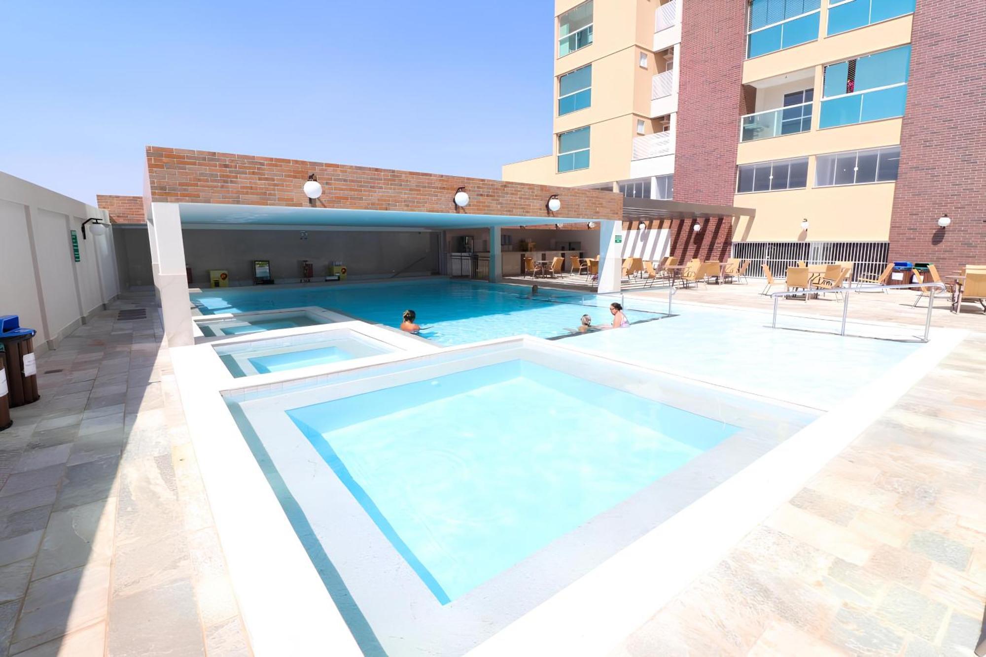 Ferienwohnung Piazza Diroma Com Acesso Ao Acqua Park Caldas Novas Exterior foto