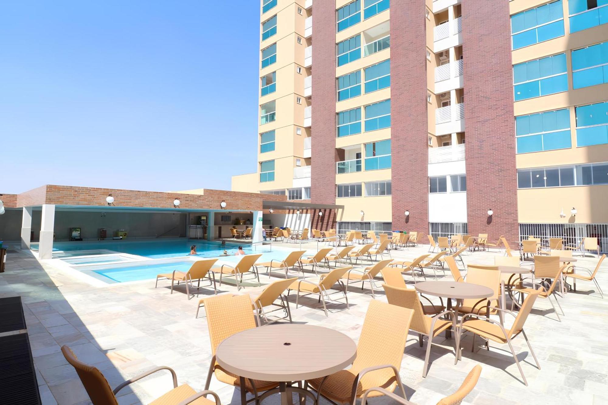 Ferienwohnung Piazza Diroma Com Acesso Ao Acqua Park Caldas Novas Exterior foto