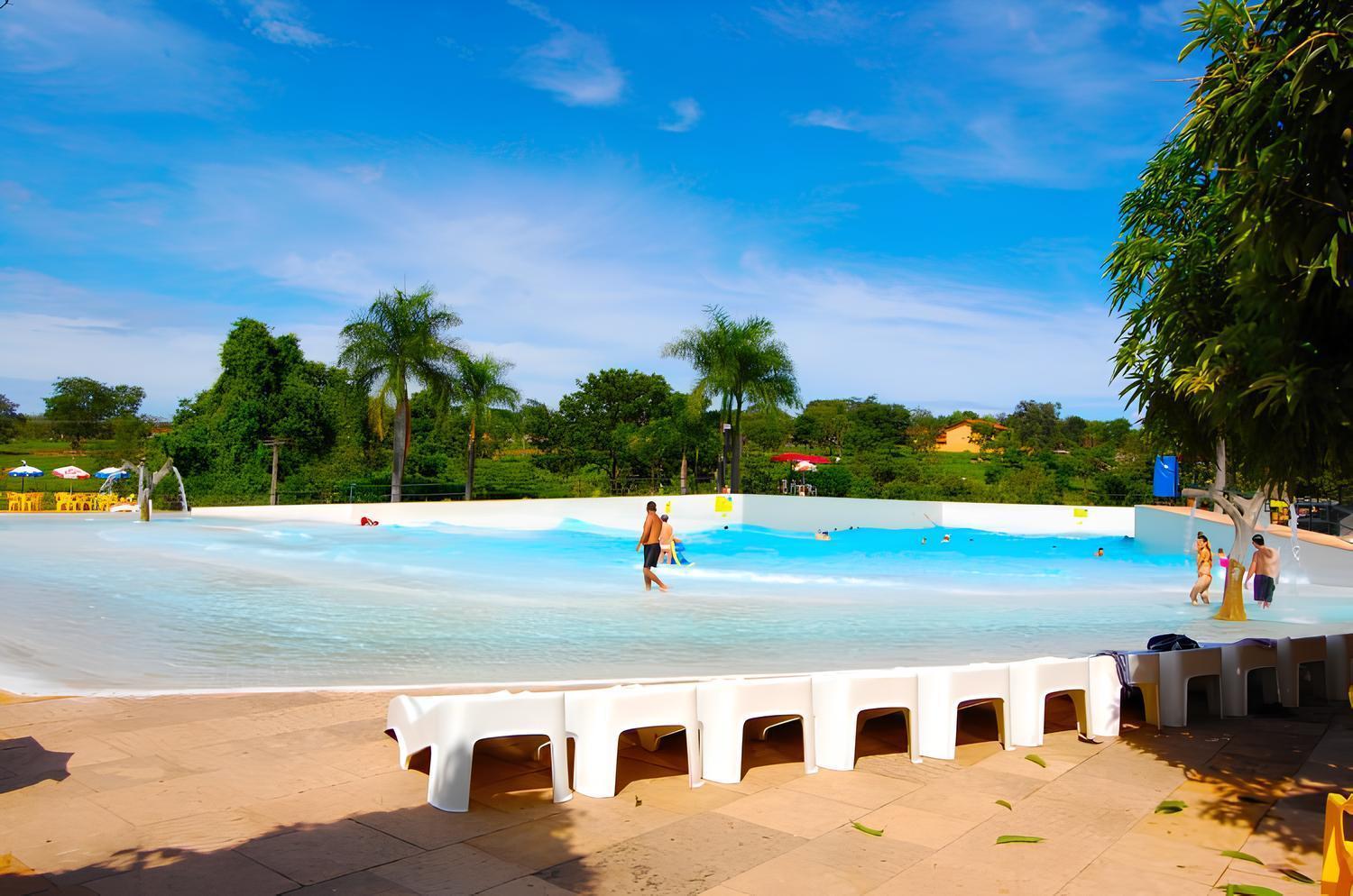 Ferienwohnung Piazza Diroma Com Acesso Ao Acqua Park Caldas Novas Exterior foto