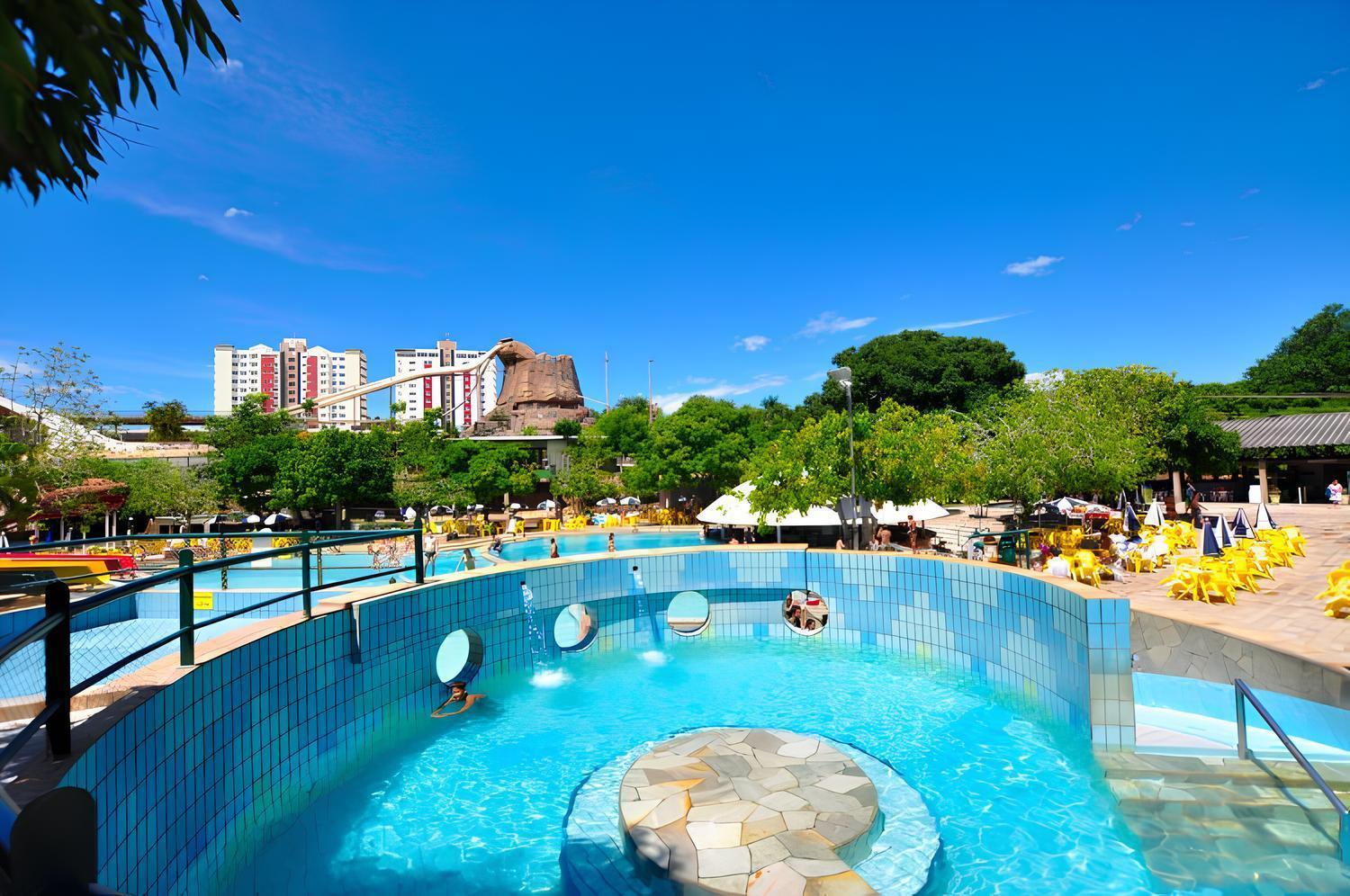 Ferienwohnung Piazza Diroma Com Acesso Ao Acqua Park Caldas Novas Exterior foto