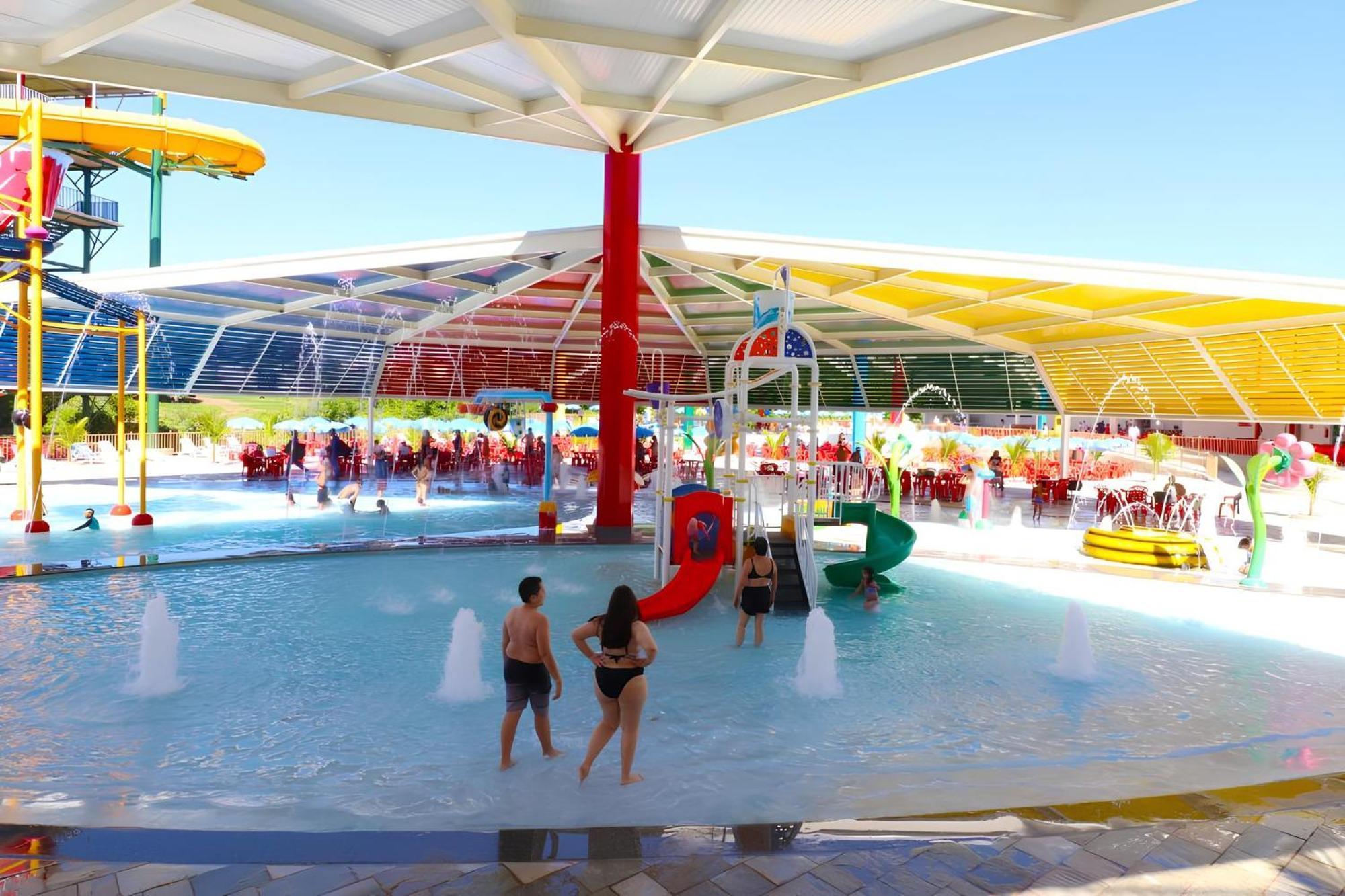 Ferienwohnung Piazza Diroma Com Acesso Ao Acqua Park Caldas Novas Exterior foto